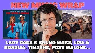 New Music Reaction: Lady Gaga & Bruno Mars, Lisa & Rosalía, Halsey and more