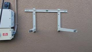 Appli Parts Outdoor Mini Split Wall Mounting Bracket for Ductless Heat Pump or Cooling Only Units