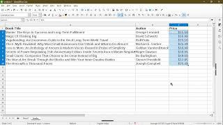 How to Use AutoSum in LibreOffice Calc