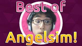 Best of Angelsim God mode, Rages and Funny Moments | osu! Livestream Highlights