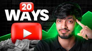 20 Ways To Earn Money From YouTube | By Deepak Daiya 2.0