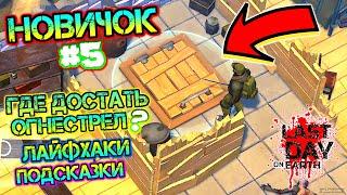 Где достать огнестрел? Лайфхаки и подсказки. Проходим путь выжившего. новичок #5 лдое