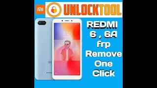 REDMI 6 / 6A Frp Remove One Click  Unlock Tool