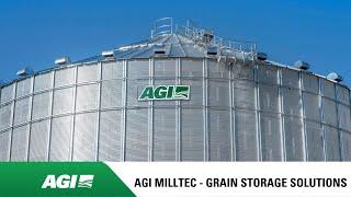 Grain storage silo