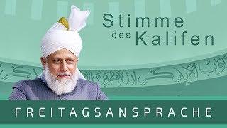 HD Freitagsansprache 21.12.2018 – Das Ableben von Sahibzada Mirza Anas Ahmad