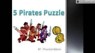 Interview puzzles with answers|Five pirates puzzle