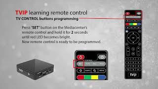TVIP learning remote control