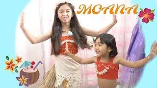 MOANA MAKEOVER with Kaycee & Rachel