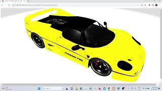 LOAD A FERRARI CAR 3D GLTF MODEL WITH THREE.JS