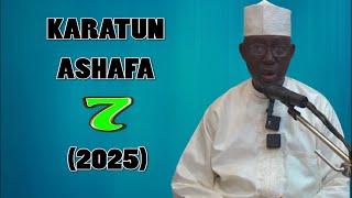 Karatun ASHAFA 7 (2025) - Prof. Shiekh Umar Sani Fagge