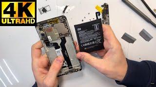 Xiaomi Redmi Note 6 Pro - Замена Аккумулятора / Battery Replacement