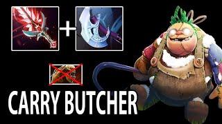 Bloodthorn Manta Build HC Pudge Toy Persona WTF Can't Escape Fun Gameplay 7.36b Dota 2