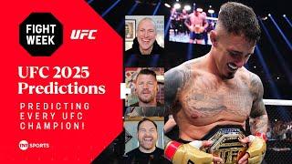 Predicting Every UFC Champion in 2025! | Fight Week with Michael Bisping, Adam Catterall & Nick Peet