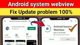 How to fix Android system webview update problem.Android system webview not updating problem