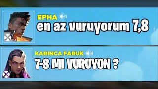 Karınca Faruk'la Deli Taklidi Yaptık | Valorant