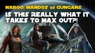 Naboo: Mandalorians vs Gungans Galactic Challenge | SWGOH GC X