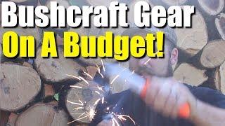 Bushcraft Gear on a Budget- Axes, Knives, Bags, Fire Starters, and more | RevHiker