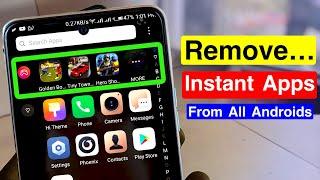 How to turn off instant apps on infinix phones | how to remove instant apps from tecno || YouGtech