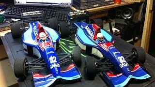 VINTAGE Jordan Yamaha F1 by Kyosho 192 . VS Mugen 4X4. GFKA RC CLUB