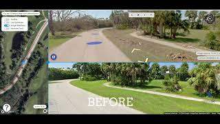 Disaster Management with Mosaic 360° Cameras [Hurricane Ian Street View Before-After Comparison]