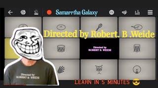 Directed by Robert .B.Weide | Meme Song | Easy Piano tutorial | #piano