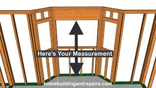 How To Calculate Most Window And Door Header Heights In Homes With Eight Foot High Ceilings