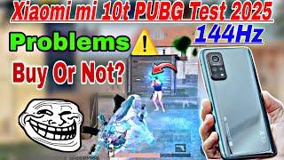 XIAOMI 10t PUBG/BGMI TEST IN 2025  | MAJOR PROBLEMS | GRAPHICS | TDM CONNECTIVITY | PRICE.