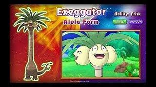 Unboxing an Alola Exeggutor box