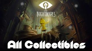 Little Nightmares All Collectibles Locations ( Nomes & Statues )