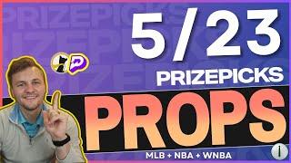 WNBA PROMO + MLB + NBA Player Prop Bets [PrizePicks + Underdog] 5/23/2024