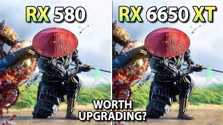 RX 580 vs RX 6650 XT - Worth Upgrading?