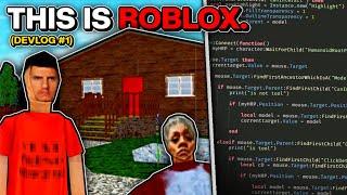 Making a PS1-Style HORROR GAME in ROBLOX | Devlog #1