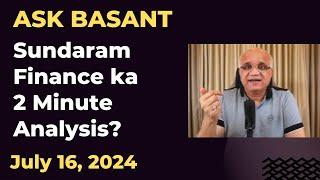 Sundaram Finance ka 2 Minute Analysis?