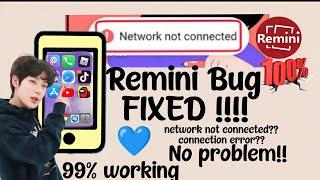 HOW TO FIX REMINI CONNECTION ERROR BUG!!!(99% WORKING, QUICK AND EASY TUTORIAL) || SKAYA