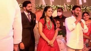 AP CM YS Jagan Attends Vice President M Venkaiah Naidu's Grand daughter wedding reception