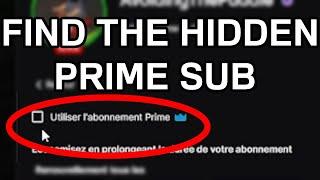 HOW TO TWITCH PRIME SUB - March 2024 Hidden Button