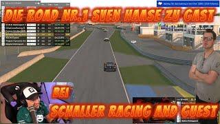 Schaller Racing and Guest. Folge 2 Heute zu Gast " Sven Haase" Nr.1 iRating im Road Bereich. iRacing