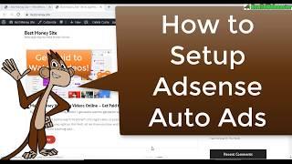 How to Setup Google Adsense Auto Ads Tutorial on Wordpress Site