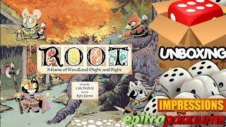 Root - Unboxing & Impressions (EN) by Epitrapaizoume