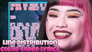 Monster High The Movie - Three of us ( Color coded lyrics + Line distribution )