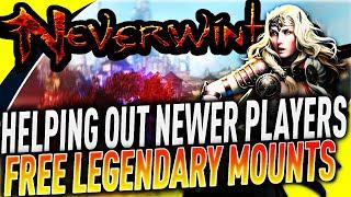 Giving Away 6 LEGENDARY MOUNTS to NEWER Players in Neverwinter