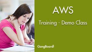 AWS Online Training | Demo Video | GangBoard