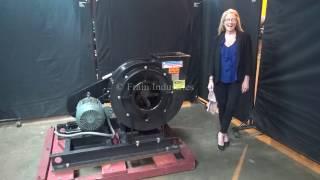 Industrial Centrifugal Blower and Airfoil Wheel Demonstration