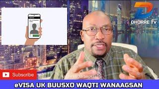 eVISA UK BUUXSO XILI WANAAGSAN