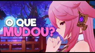 A Yae Miko está CADA VEZ mais FORTE! Dendro "salvou" ela? - Genshin Impact