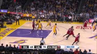 Thief move | Miami Heat vs LA Lakers | March 30, 2016 | NBA 2015-16 Season