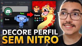 Como Deixar seu PERFIL ARRUMADO SEM NITRO no Discord!!