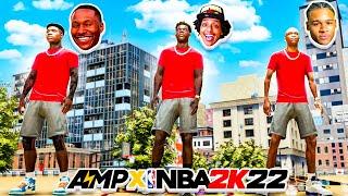 AMP PLAYS NBA 2K22 TOGETHER FOR THE FIRST TIME!! DUKE GAME WINNING BUZZERBEATER!