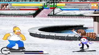 NICK54222 MUGEN: Shiori Misaka (me) VS Homero