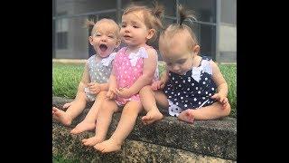 A DAY IN THE LIFE WITH TRIPLETS!